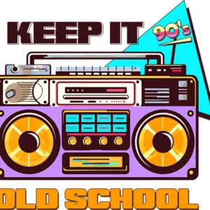 Motivtransfer 3133 Keep it 90s Old School