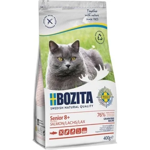Katzenfutter Senior 8 Plus Grain free Salmon – 400 g