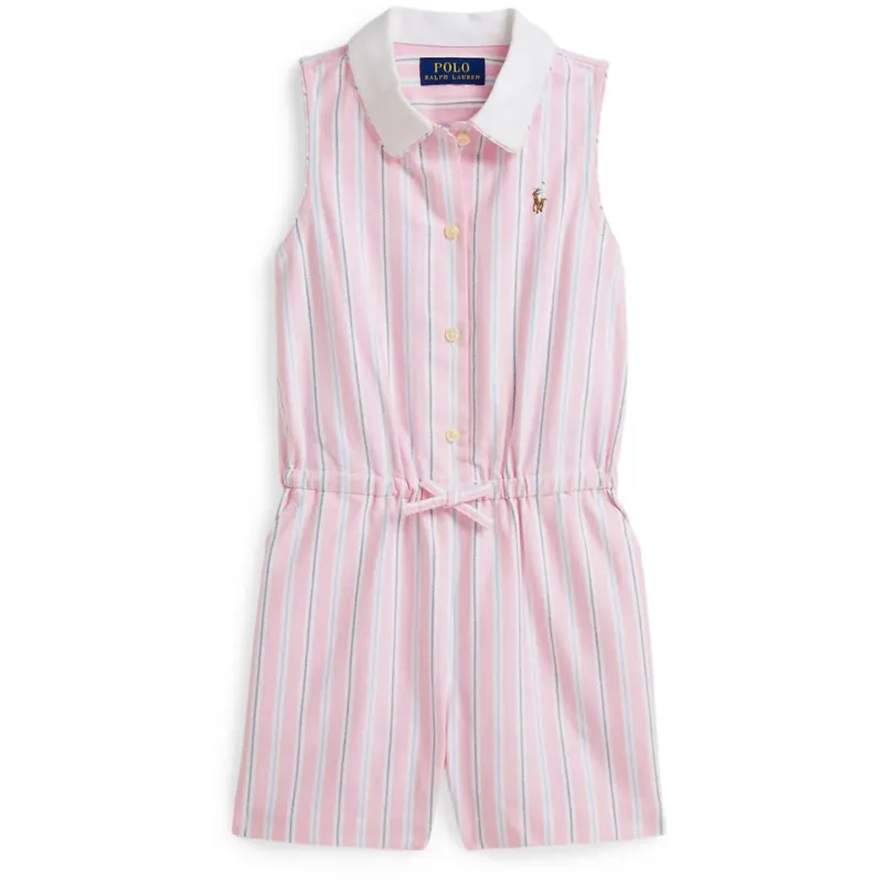 Polo Ralph Lauren 169 Pink Blue Multi Romper