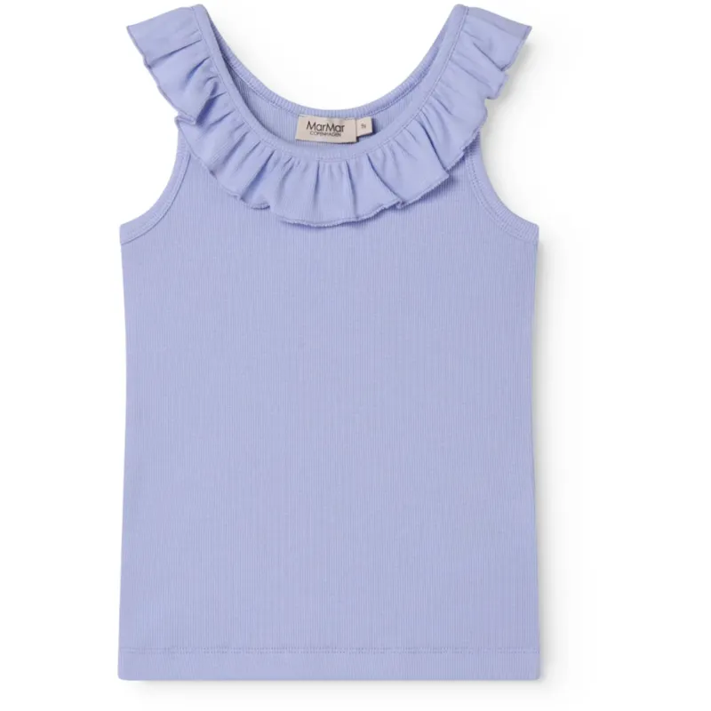 MarMar Modal Fine Rib Ice Lavender Tamar Topp
