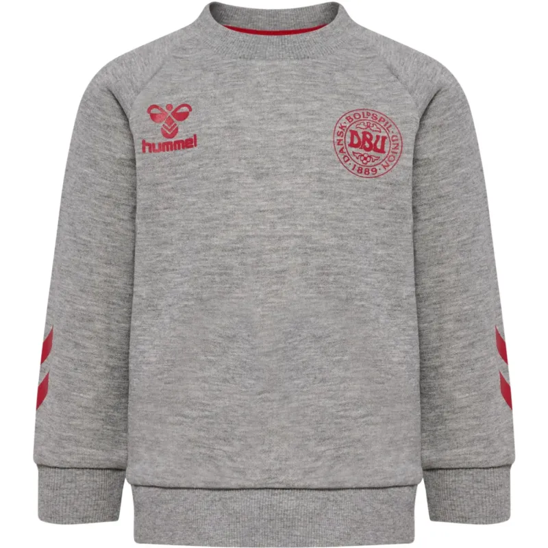 Hummel Grey Melange Mini Reg Dbu Crewneck