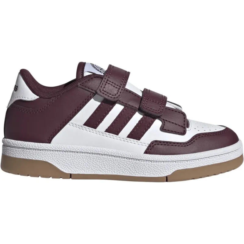 adidas Originals Ftwr White Maroon Gum4 Rapid Court Cf C Sneakers