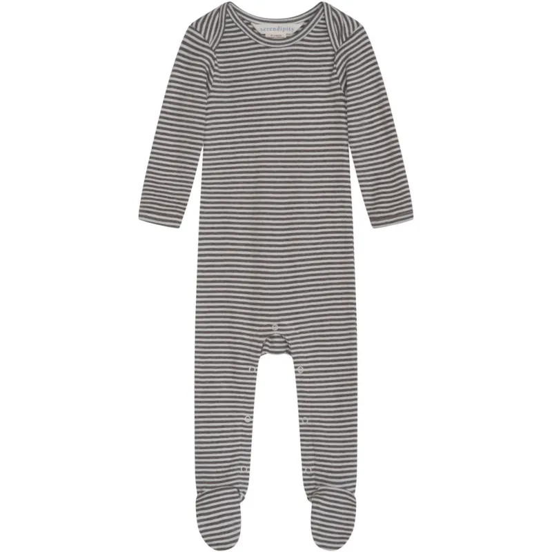 Serendipity Soil/Offwhite Baby Dräkt Stripe