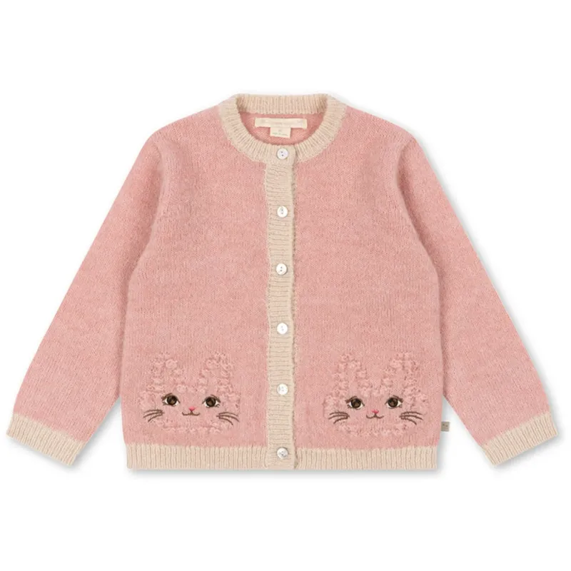 Konges Sløjd Silver Pink Kitty Cardigan