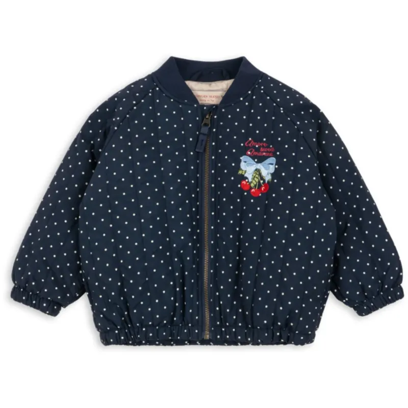 Konges Sløjd Dot Nuit Petite Juno Printed Dot Bomber Jacka