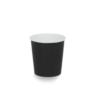 takeaware.nl Koffiebekers Kartonnen koffiebeker 120cc 4oz zwart