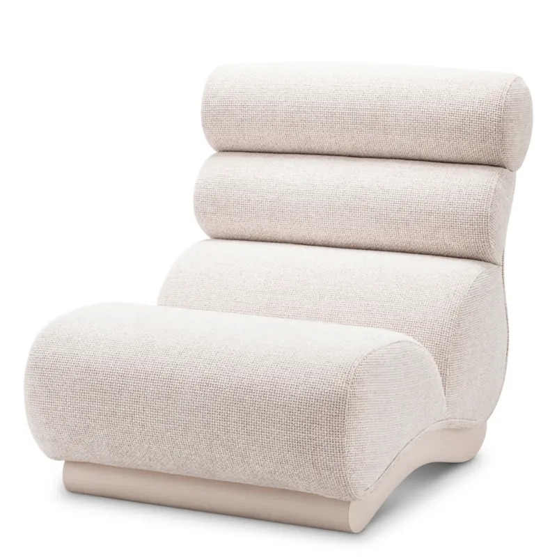 Off-White Lounge Chair Congreso | Eichholtz Miami