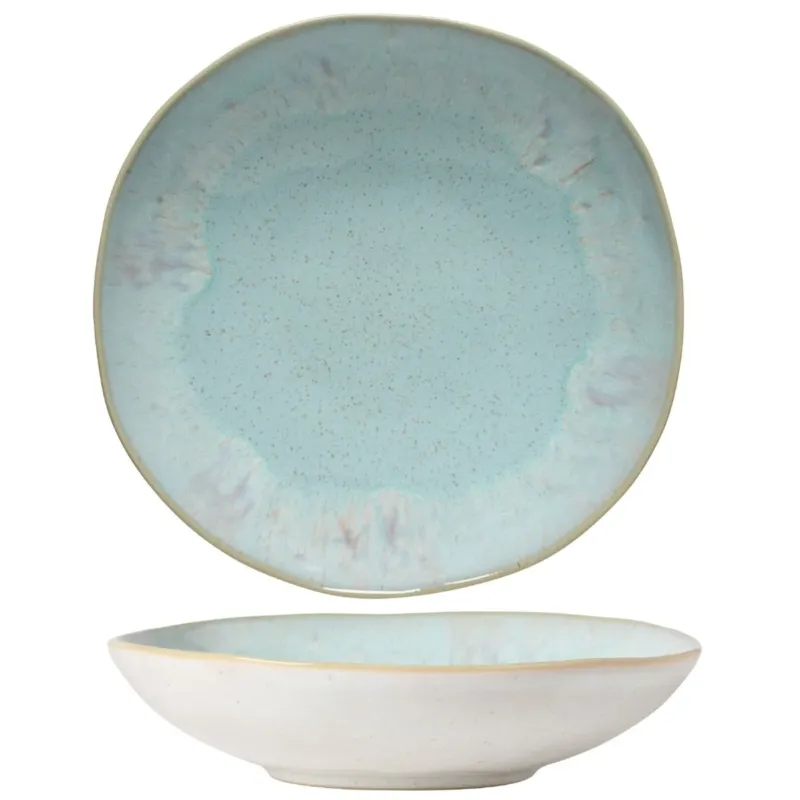 Costa Nova Tiefe Teller / Pastateller Casafina Eivissa Sea Blue ø 23 cm - 6 Stück