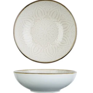 Cosy & Trendy Tiefe Teller / Pastateller Murano Beige ø 18,5 cm - 6 Stück
