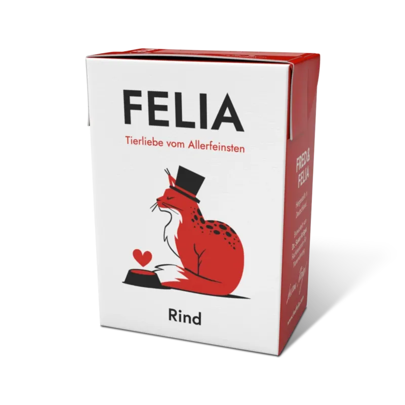 FELIA Rind – Alleinfutter für ausgewachsene Katzen