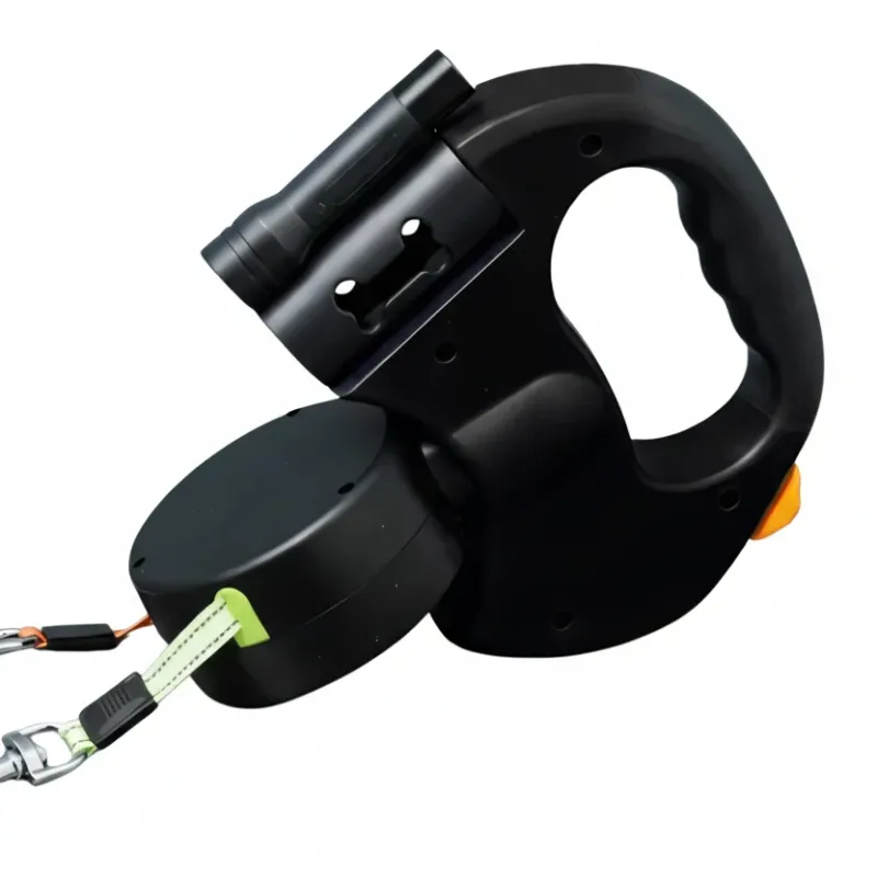 FurFriends Dual Dog Leash with LED Light, Tangle-Free Design & Ergonomic Handle 2