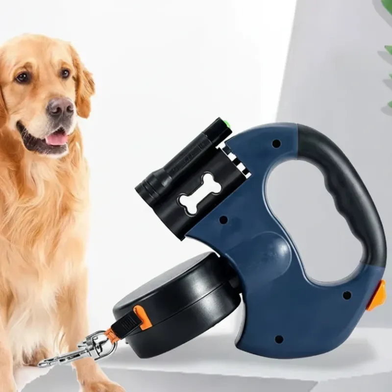 FurFriends Dual Dog Leash with LED Light, Tangle-Free Design & Ergonomic Handle 7