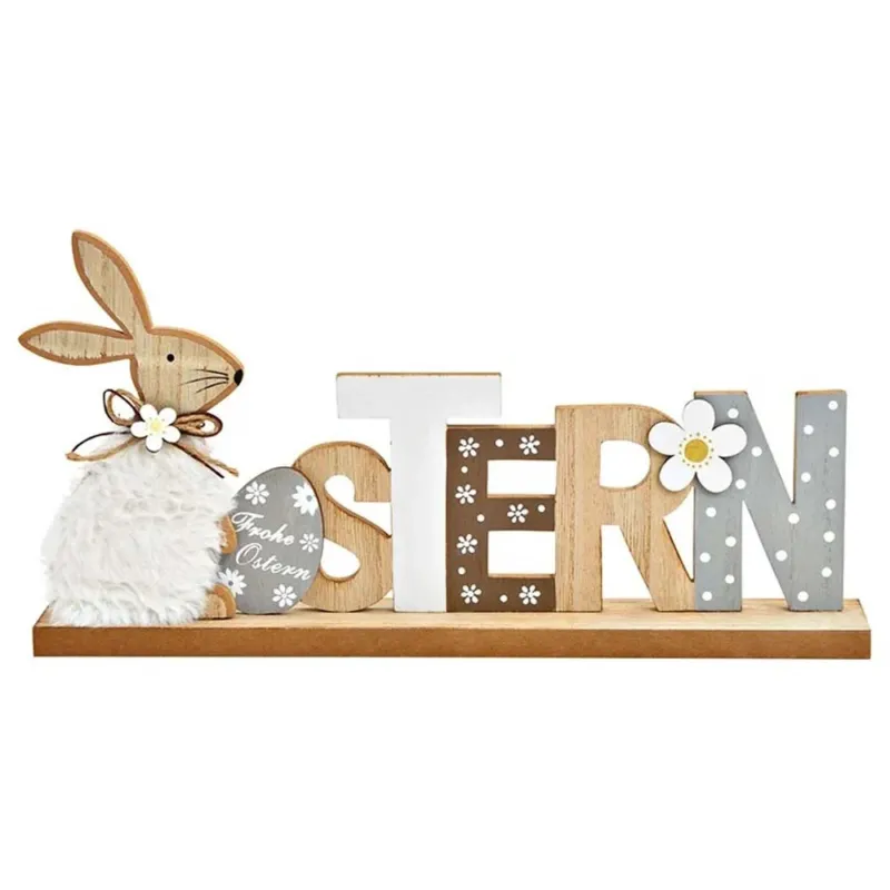 G. Wurm - Aufsteller Schriftzug Ostern Hase
