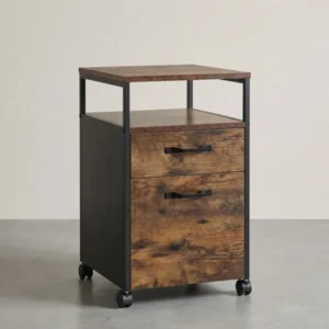 Schubladenelement auf Rollen - mit 2 Schubladen - Home Office