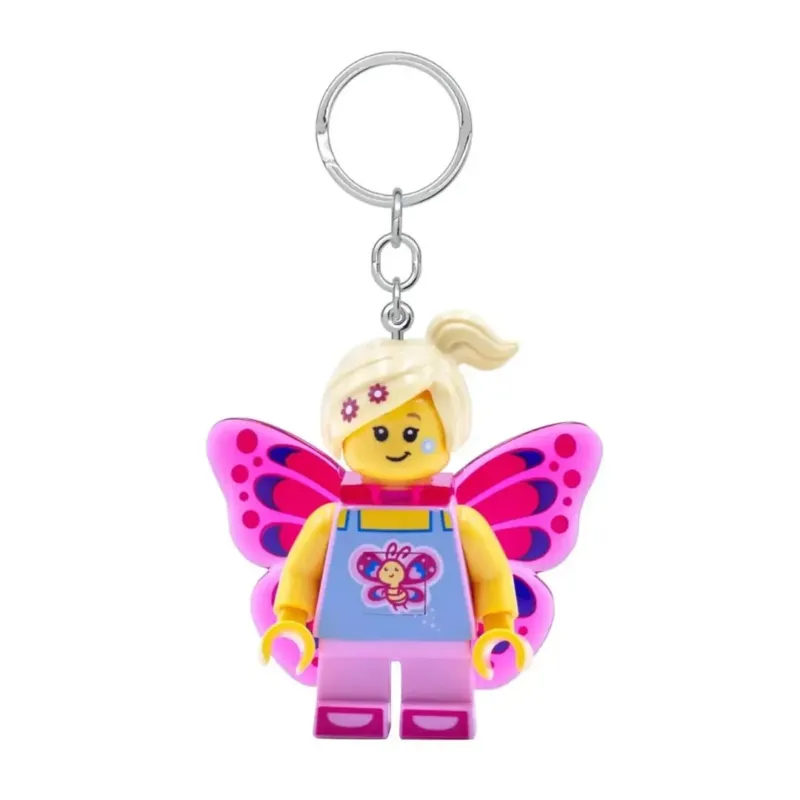 Schlüsselanhänger mit Taschenlampe LEGO ICONIC BUTTERFLY