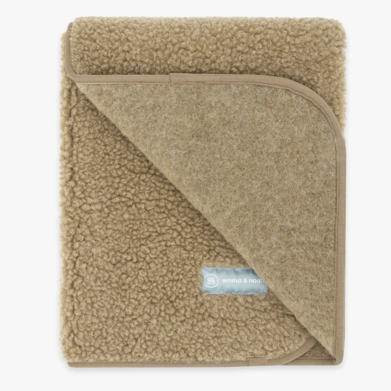 Babydecke aus Merinowolle | Essential Taupe