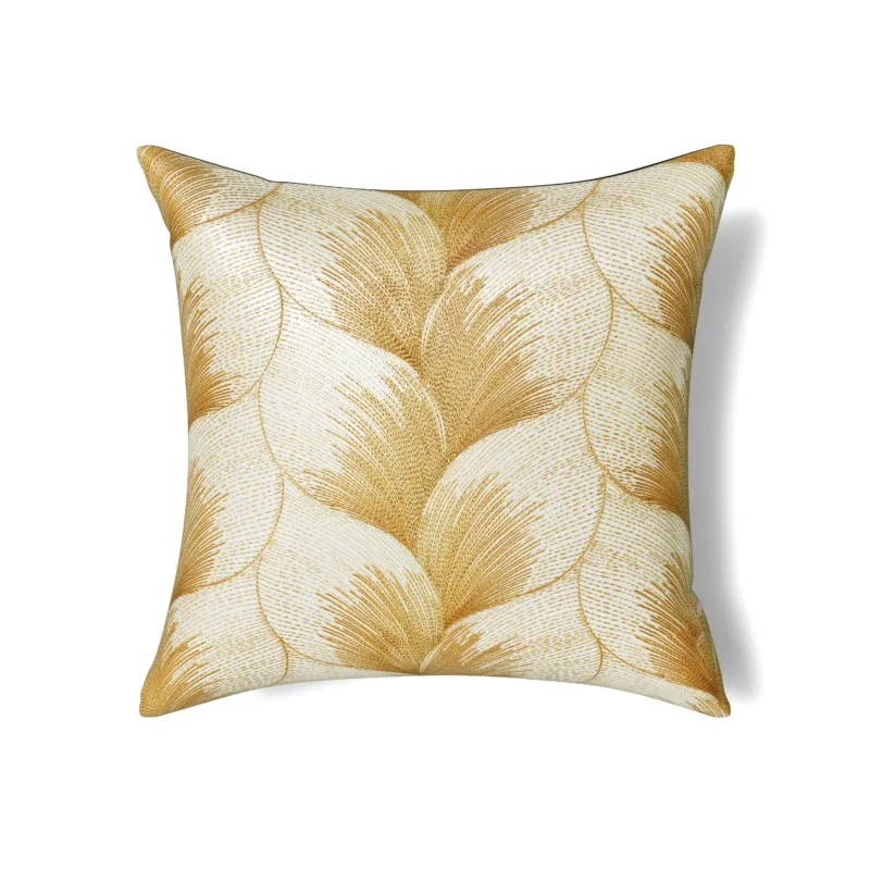 Ann Gish x The Met Fan Throw Pillow