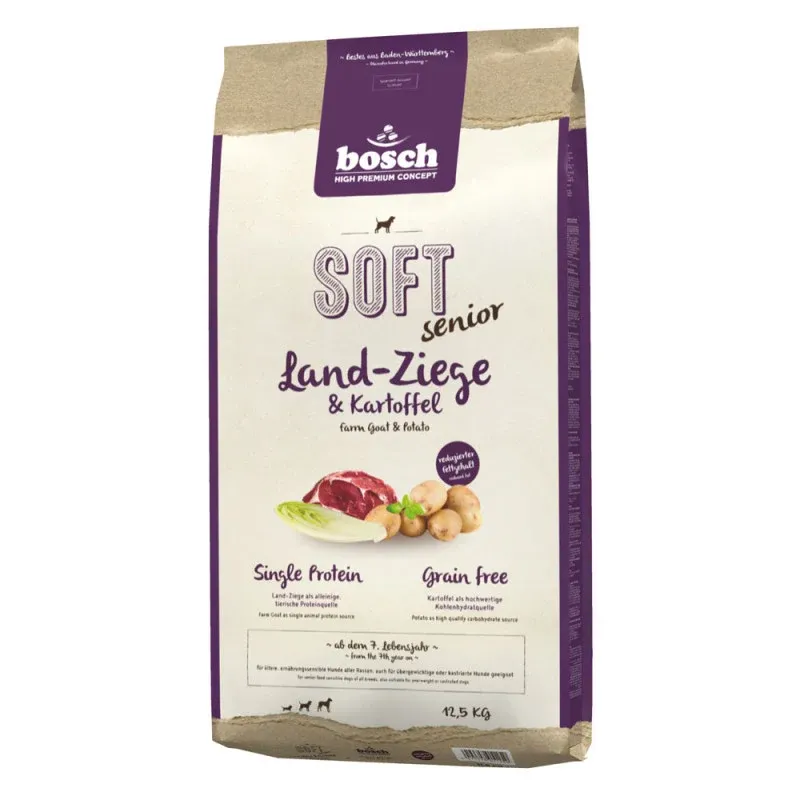 Bosch Soft Senior Ziege & Kartoffel – 12,5kg