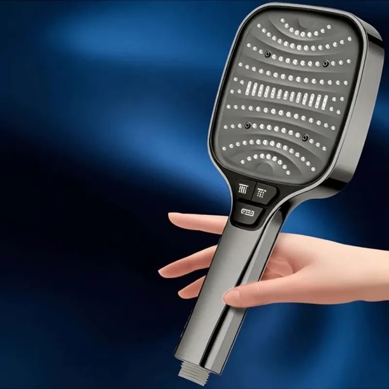 ZENOVA - High-Pressure Square Rain Shower System with 8 Spray Modes