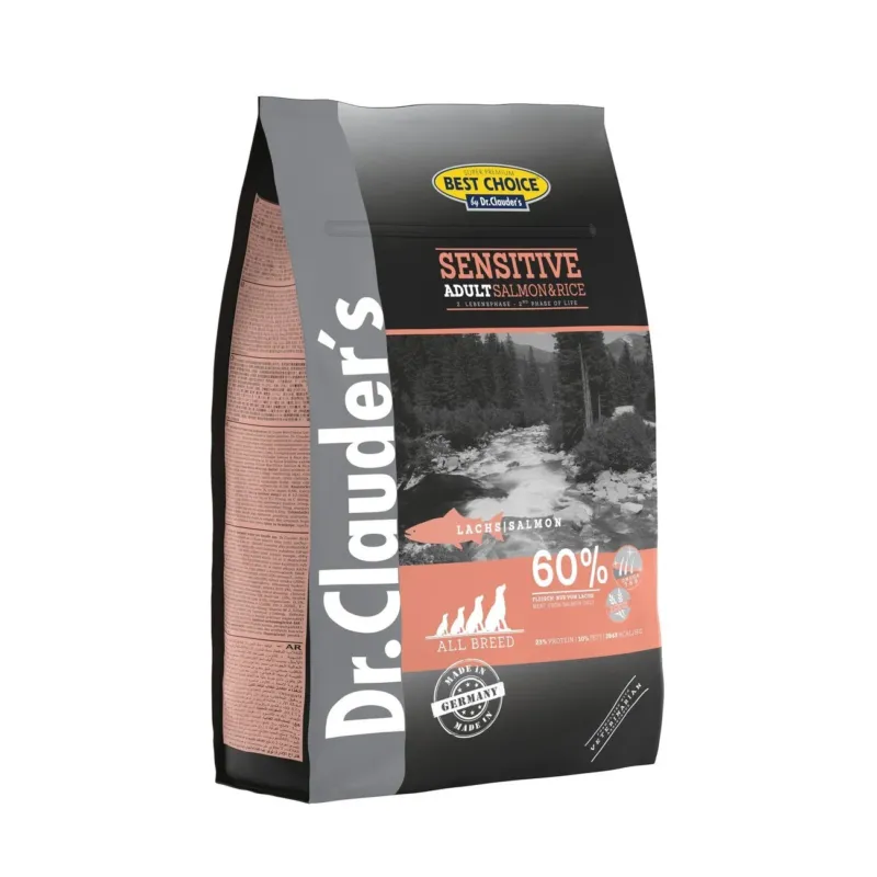 Best Choice Sensitive Adult Lachs & Reis – 350g