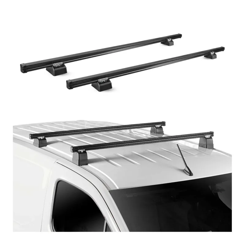 Dachträger für Citroen Jumper 2006-2026 H1+H2 2-Träger Stahl Schwarz