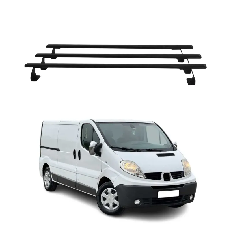 Dachträger Gepäckträger Relingträger für Nissan Primastar 2001-2014 Stahl 3 tlg