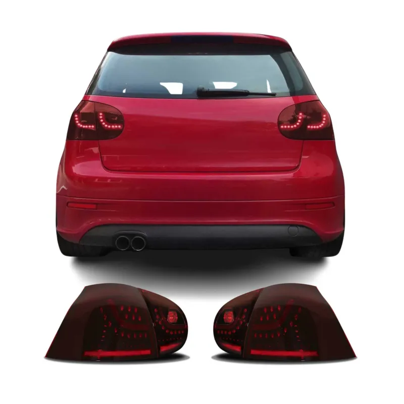 Rückleuchten für VW Golf MK5 2003-2008 dunkel/ Rot 4tlg