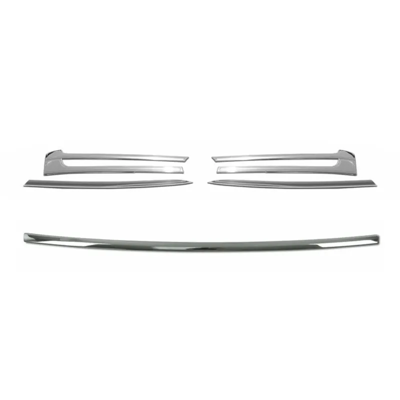 Kühlergrill Grillleisten Satz für VW Transporter T5 2009-2015 Edelstahl Satz