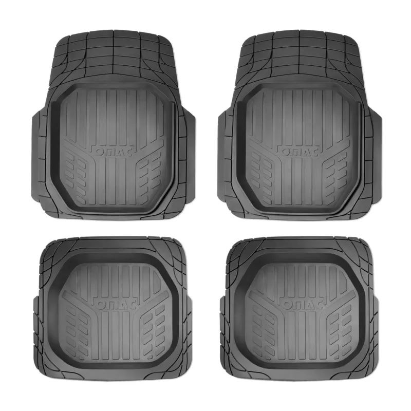 Fußmatten Gummimatten 3D Passform für Mercedes G Klasse Universal Schwarz 4tlg