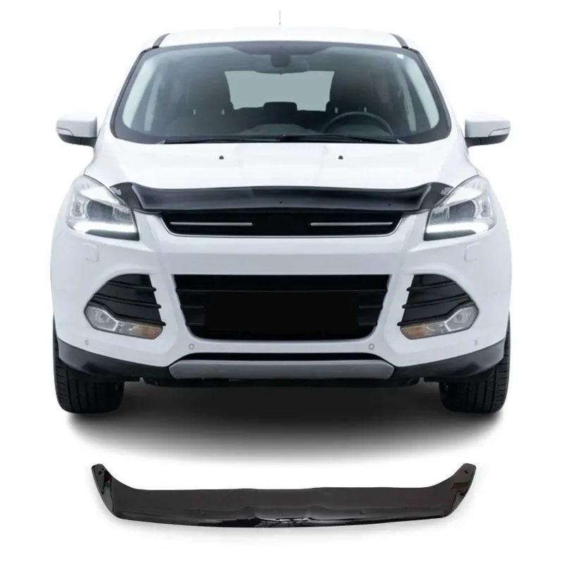 Motorhaube Deflektor Insekten Steinschlagschutz für Ford Kuga II 2012-17 Pre-FL