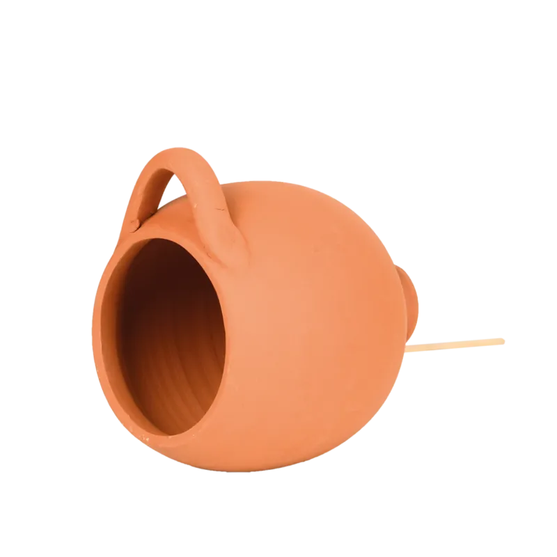 Esschert Design - Terrakotta-Blaumeise-Vogeltopf
