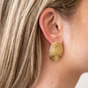 TILTIL Set van 2 Sol Stud Earrings Goud - Things I Like Things I Love