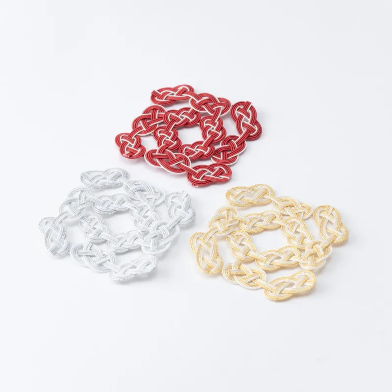Tsuda Mizuhiki "knot" Awaji Knot Kaga Mizuhiki Coaster - MUSUBI KILN - Quality Japanese Tableware and Gift